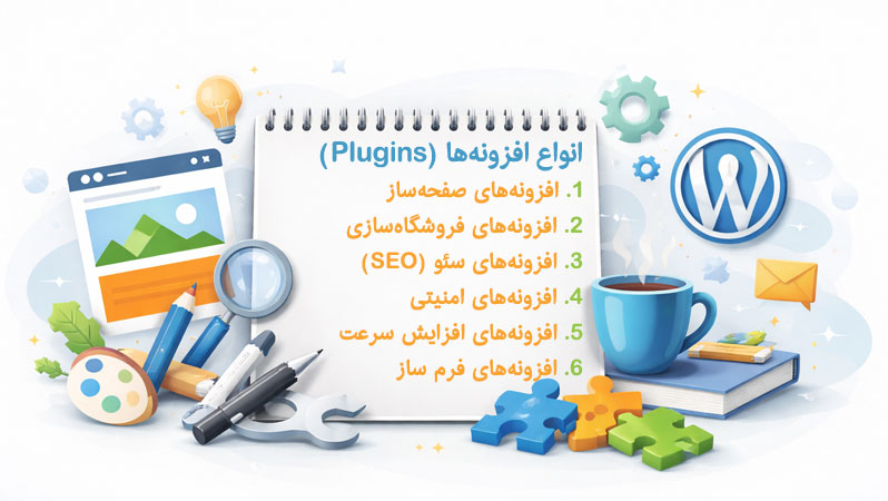 انواع افزونهها (Plugins) در وردپرس