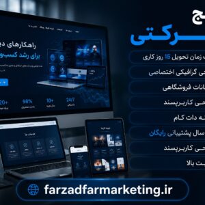 پکیج شرکتی طراحی سایت