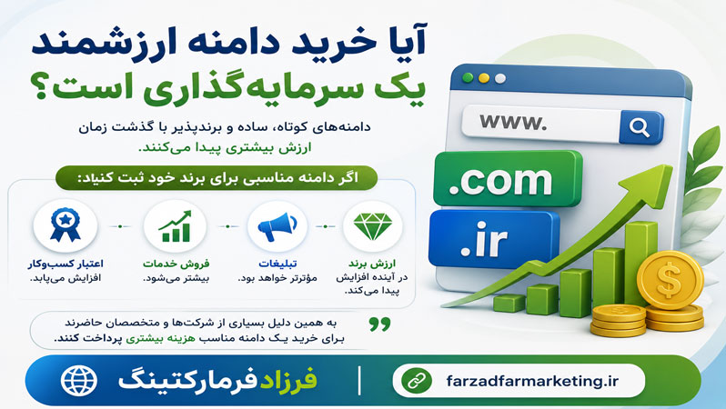 آیا خرید دامنه ارزشمند یک سرمایه‌گذاری است؟